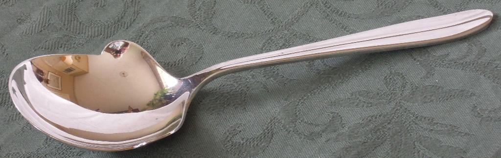 Nr H420 : Verzilverde Gero Distinction 90 aardappellepel, Antiek en Kunst, Antiek | Bestek, Ophalen of Verzenden