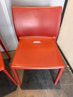 Magis 10 stuks Air Chair - Rood kunststof design stoelen, Ophalen, Kunststof, Gebruikt, Vijf, Zes of meer stoelen