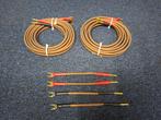 2 x 2,20 m. Van den Hul MC D-352 Luidsprekerkabels+4 Jumpers, Ophalen of Verzenden, Gebruikt, 2 tot 5 meter, Luidsprekerkabel