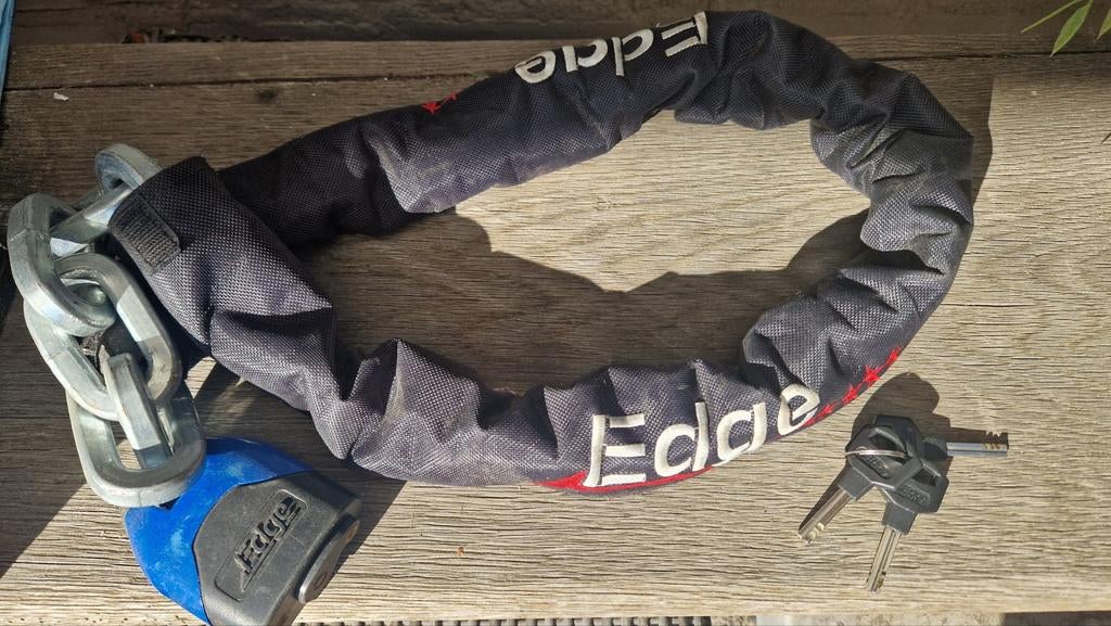 Edge Kettingslot Scooter met 3 Sleutels, Ophalen of Verzenden