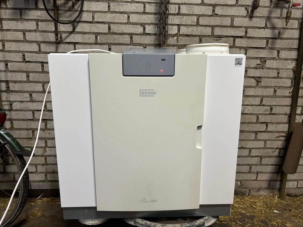 WTW unit Brink Flair 400, Doe-het-zelf en Verbouw, Verwarming en Radiatoren, 30 tot 80 cm, Overige typen, Minder dan 60 cm, Ophalen of Verzenden