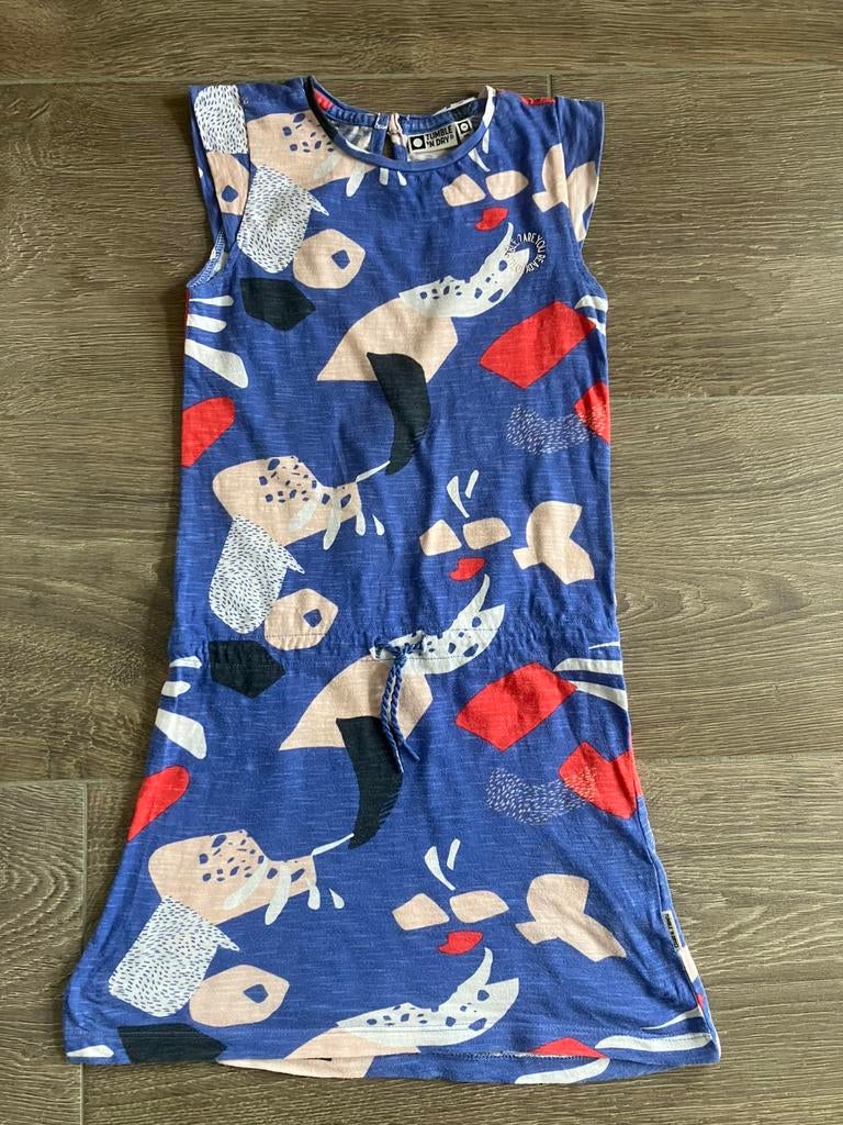 Tumble ‘n dry jurk 122, Kinderen en Baby's, Kinderkleding | Maat 122, Ophalen of Verzenden, Gebruikt, Meisje, Jurk of Rok