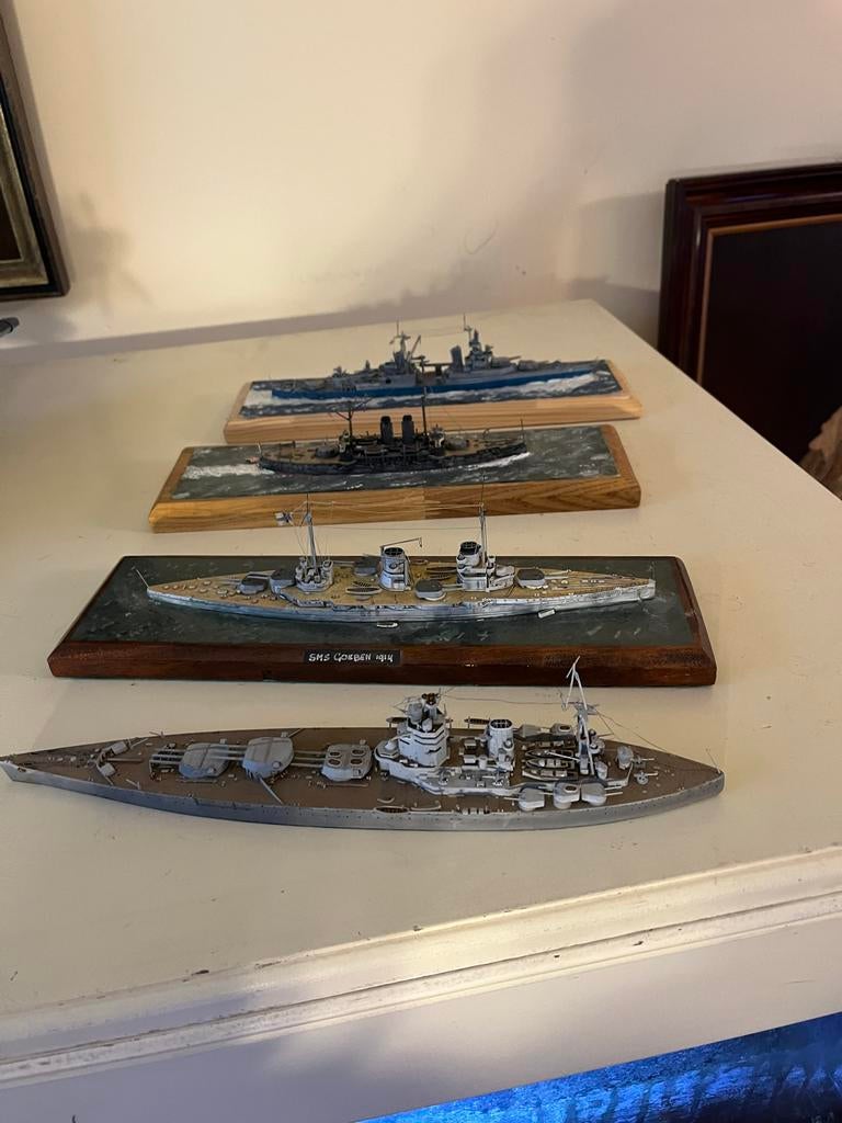 Gedetailleerde modelbouw schepen - Diverse schalen, Ophalen, Gebruikt, 1:200 of kleiner, Overige merken