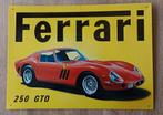 Vintage Ferrari 250 GTO Metalen Bord - Klassieke Auto, Ophalen of Verzenden, Gebruikt, Auto's