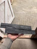 Steenstrips antraciet natuursteen, Tuin en Terras, Bielzen en Borders, Ophalen of Verzenden, Zo goed als nieuw, Natuursteen, Minder dan 100 cm