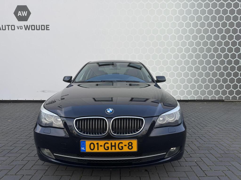 BMW 5-serie 530i Executive Automaat Leer Stoelverwarming Tre, Achterwielaandrijving, Gebruikt, Zwart, 2000 kg