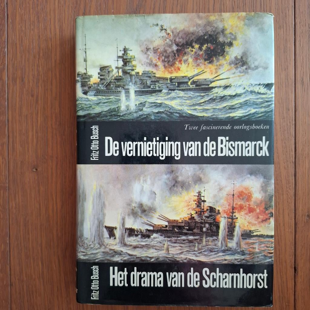 De vernietiging van de bismarck fritz otten busch, Ophalen of Verzenden, Tweede Wereldoorlog, Gelezen, Overige onderwerpen