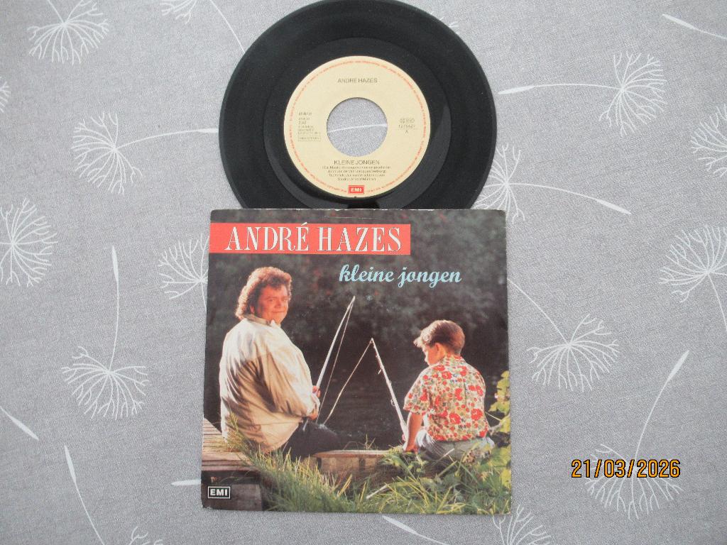Andre Hazes           Kleine Jongen, Cd's en Dvd's, Vinyl Singles, 7 inch, Single, Ophalen of Verzenden, Zo goed als nieuw