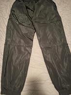 Balenciaga Black Nylon Zipped Track Pants, Ophalen, Maat 52/54 (L), Zwart, Zo goed als nieuw