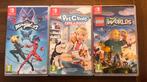 Nintendo Switch games: LEGO Worlds, Ladybug, Pet Clinic, Avontuur en Actie, Gebruikt, 1 speler, Ophalen of Verzenden