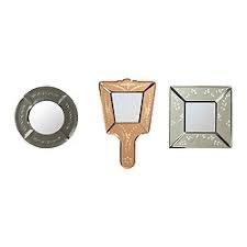 Vintage Ikea spiegel set Berleväg, Minder dan 50 cm, Ophalen of Verzenden, Zo goed als nieuw, Minder dan 100 cm