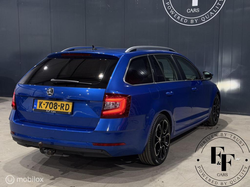 Skoda Octavia Combi 1.5 TSI 150pk|Virtual Cockpit|ACC|Trekha, Gebruikt, 150 pk, Blauw, 650 kg