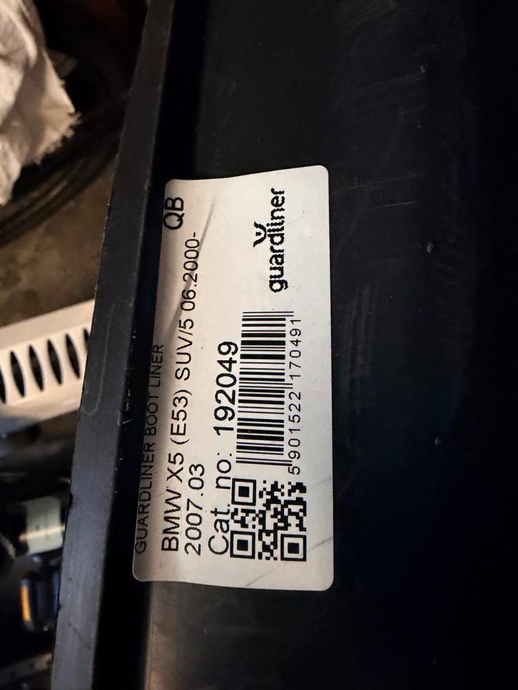 BMW X5 E53 Kofferbak Mat / Rubber Bak, Auto-onderdelen, Interieur en Bekleding, BMW, Gebruikt, Ophalen