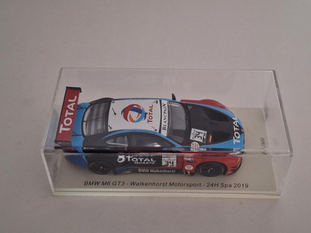 BMW M6 GT3 Walkenhorst 2019 24 h Spa € 40, Ophalen, Nieuw, Auto, Overige merken