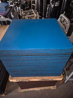 Nieuwe rubber matten crossfit hyrox m2 2 cm dik blauw, Ophalen, Nieuw, Benen, Fitnessmat