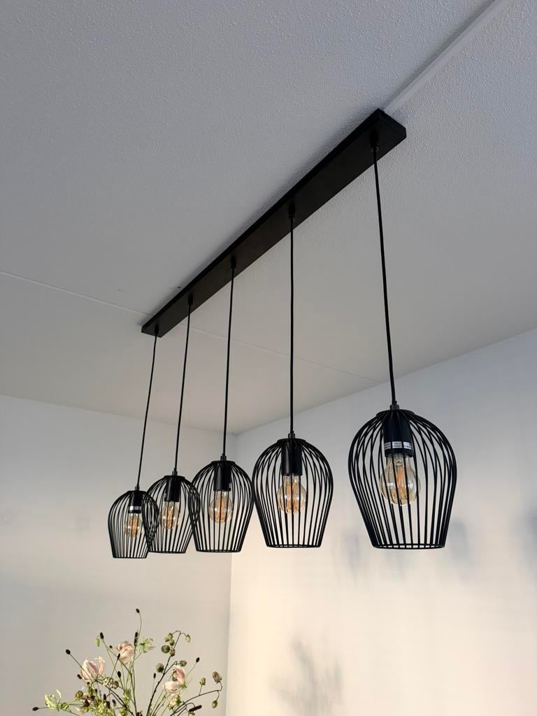 Eettafel hanglamp, Ophalen, Zo goed als nieuw, 75 cm of meer