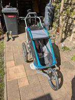 Thule Chariot CX1 met fietsarm en hardloopwiel, Ophalen, Kinderkar, Thule, Opvouwbaar