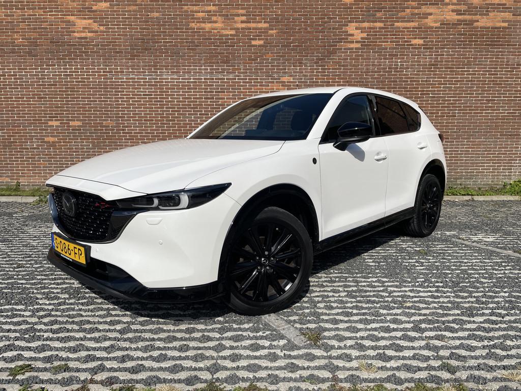 Mazda CX-5 2.0 SkyActiv-G 165 Homura Limited | AUTOMAAT | CA, Auto's, Mazda, Gebruikt, 4 cilinders, Wit, Bedrijf