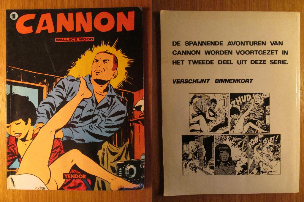 Cannon 1 (SC), Eén stripboek, Ophalen of Verzenden, Zo goed als nieuw, Wallace Wood
