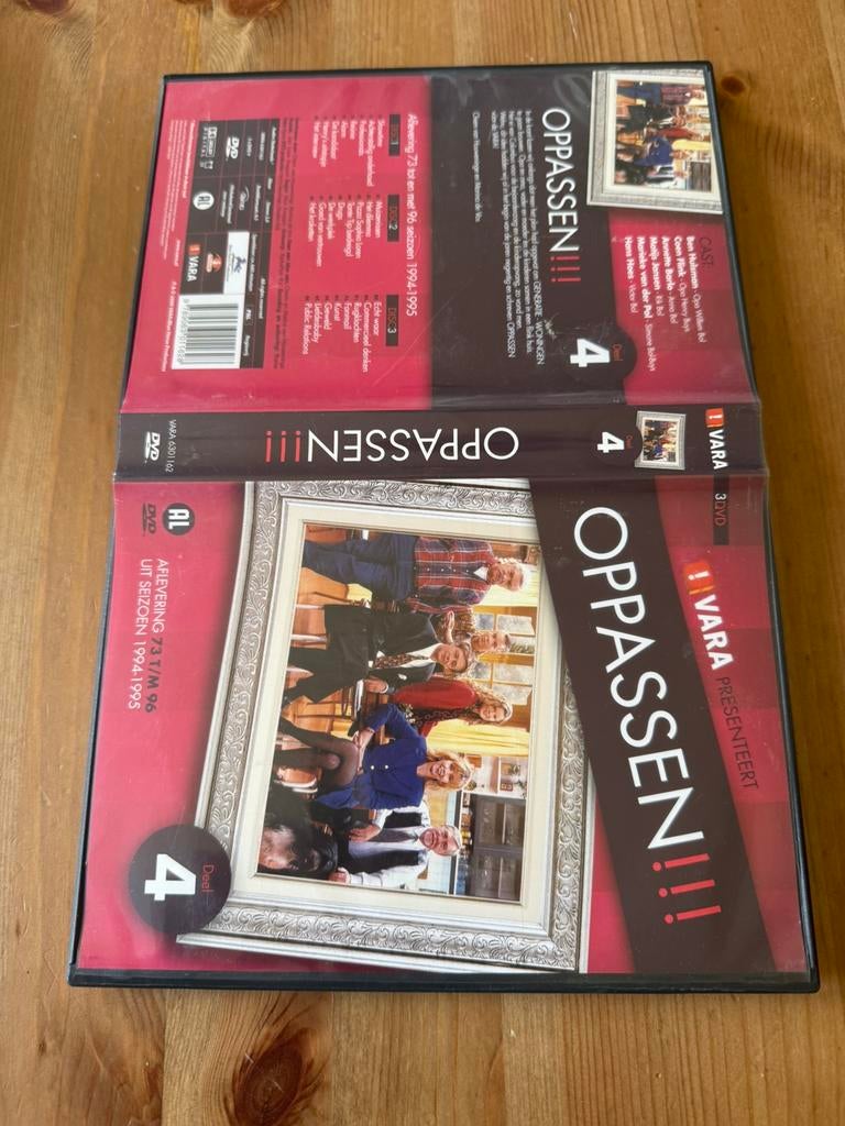 Oppassen complete seizoen 4 box dvd origineel 3 disc, Alle leeftijden, Verzenden, Gebruikt, Boxset