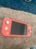 Hele cute en cozy roze Nintendo switch lite!!, Spelcomputers en Games, Spelcomputers | Nintendo Switch Lite, Ophalen of Verzenden