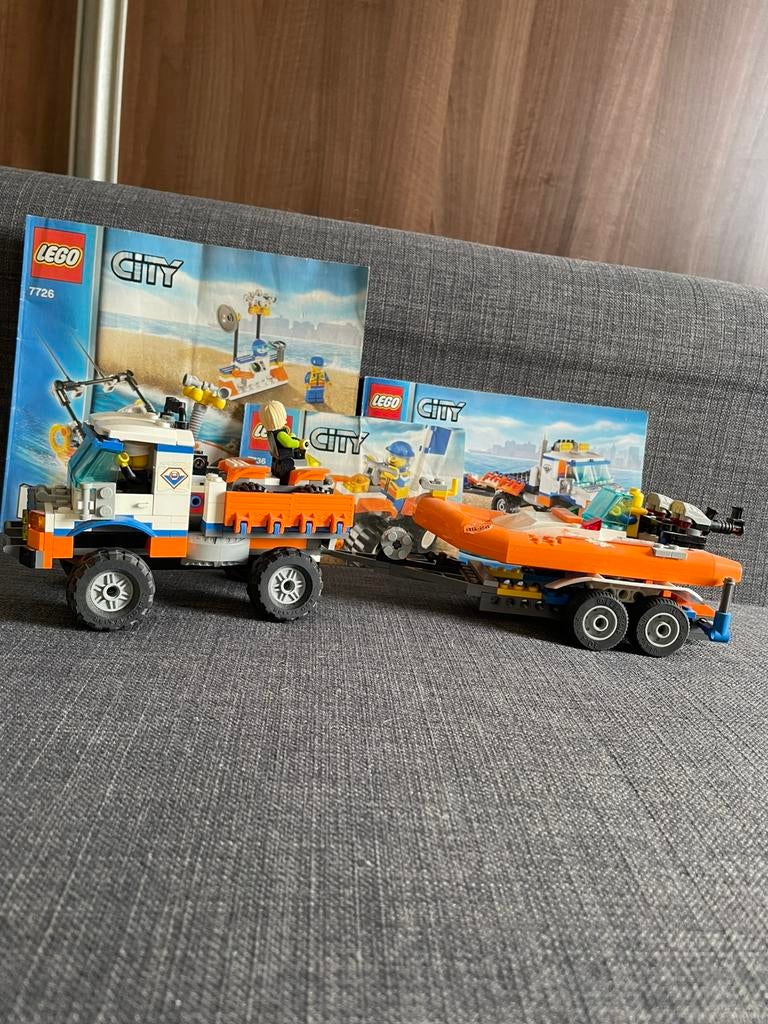 Strandwacht lego, Lego, Ophalen of Verzenden, Complete set, Compleet