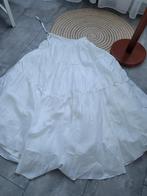 Witte onderrok met ruches, maat M, Kleding | Dames, Rokken, Maat 38/40 (M), Wit, Ophalen of Verzenden, Onder de knie