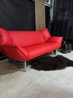 Leolux Tango 3-zitsbank Ferrari Rood Leer - Nieuw Leer, Ophalen, Leolux, ., Driepersoons