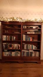 Engels kersen houten boekenkast, Met plank(en), 200 cm of meer, Ophalen of Verzenden, Zo goed als nieuw
