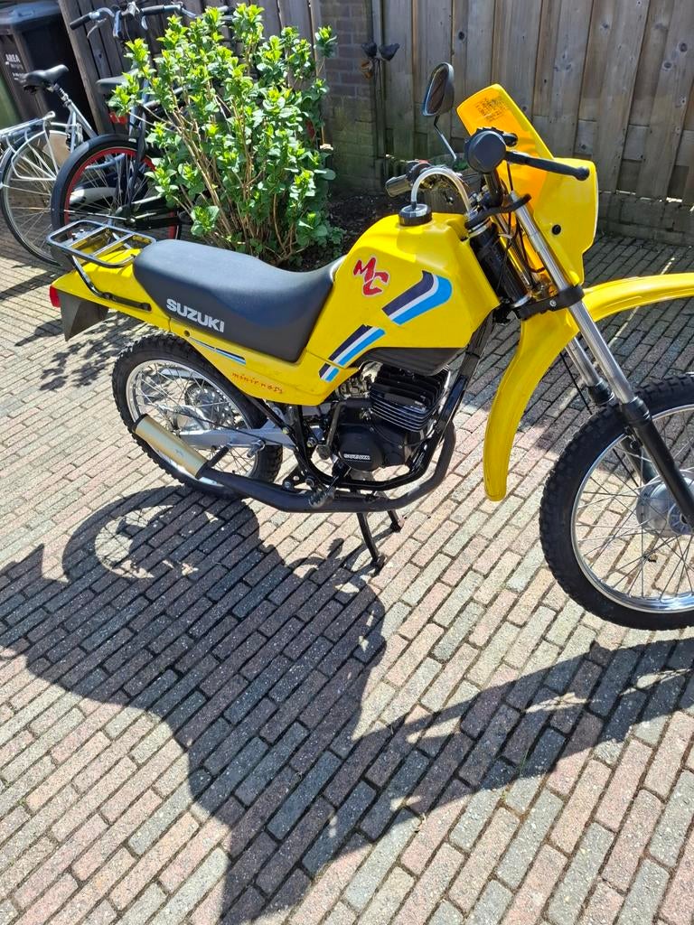 Suzuki mc 50 mini cross, Fietsen en Brommers, Brommers | Oldtimers, Maximaal 45 km/u, Ophalen, Overige merken, 4 versnellingen