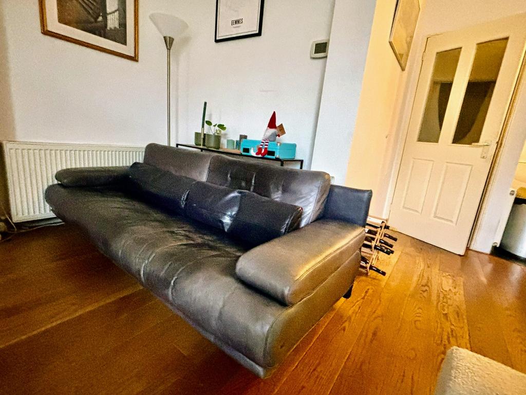 Rolf Benz 6500 - 3zits bank, Ophalen, Gebruikt, Leer, Classic design