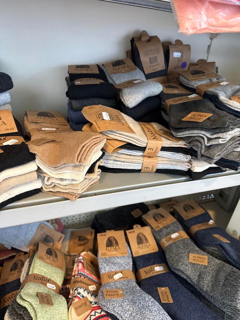 Alpaca sokken - Nieuw thermische werking, Kleding | Dames, Sokken en Kousen, Sokken en Kniesokken, Overige kleuren, Nieuw, Overige maten