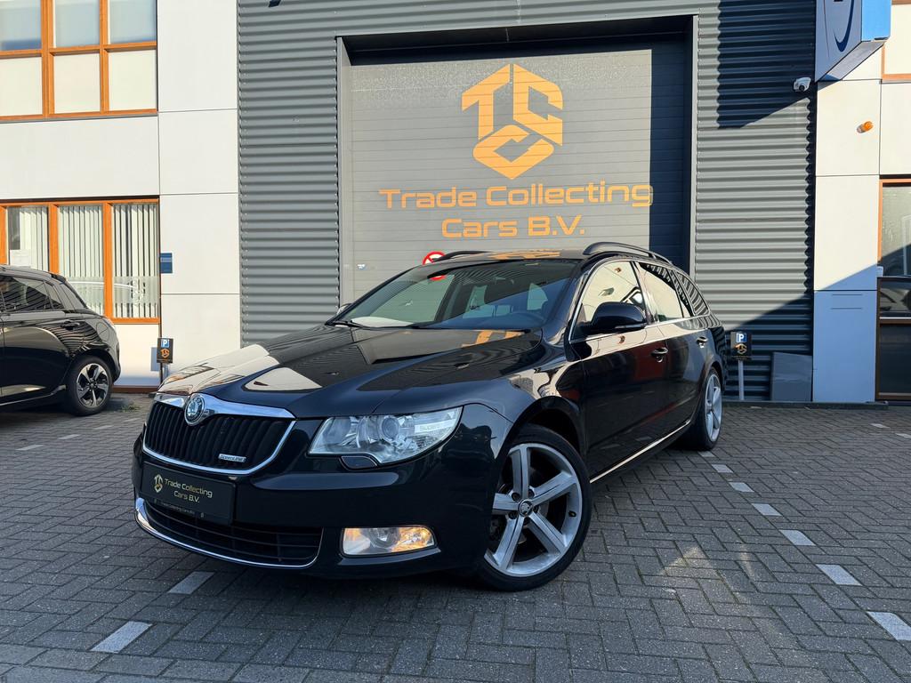 Skoda Superb Combi 1.6 TDI Greenline Ambition Business Line, Voorwielaandrijving, Euro 5, Stof, Gebruikt