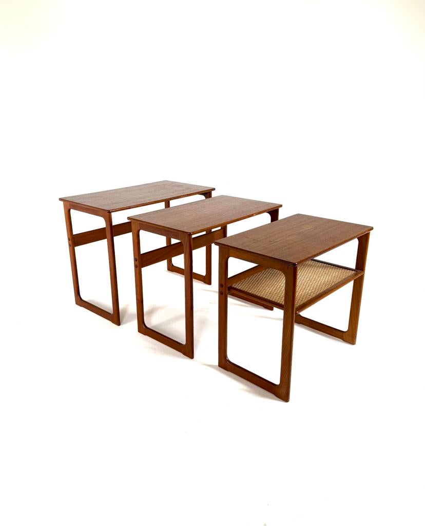 Vintage mimiset ‘219’, Johannes Andersen, Silkeborg ‘60, Minder dan 50 cm, Zo goed als nieuw, Overige materialen, Rechthoekig