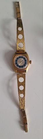 Pontiac dameshorlige 3 sterren (Swiss Made), Overige merken, Staal, Polshorloge, Verguld