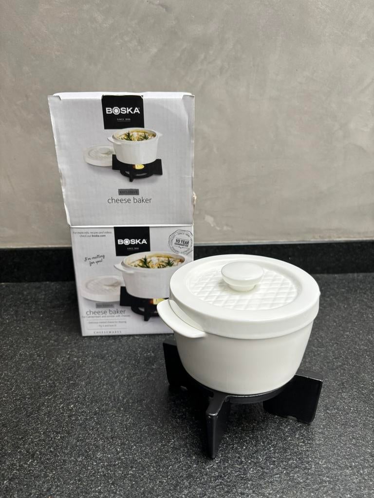 BOSKA Cheese Baker (nieuw) - ovenschaal / fondue, Ophalen of Verzenden, Nieuw, Waxinelicht, Fondueset