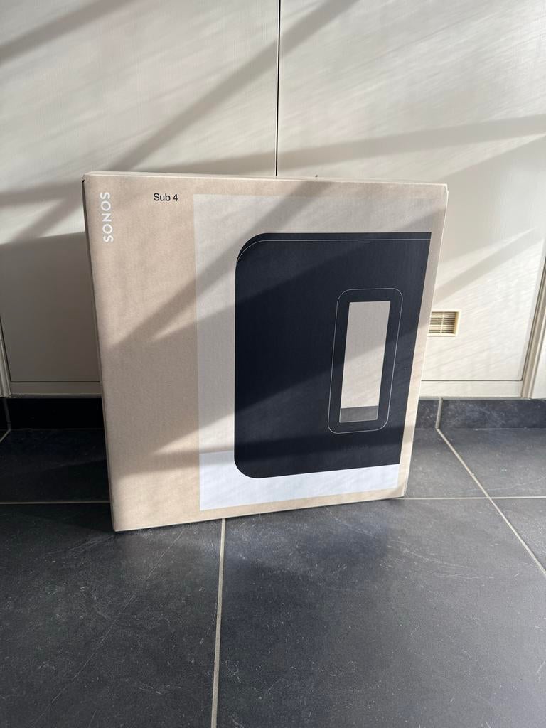 Sonos Sub (Gen 4) Nieuw in doos met garantie en factuur, Ophalen, Subwoofer, Nieuw, Sonos