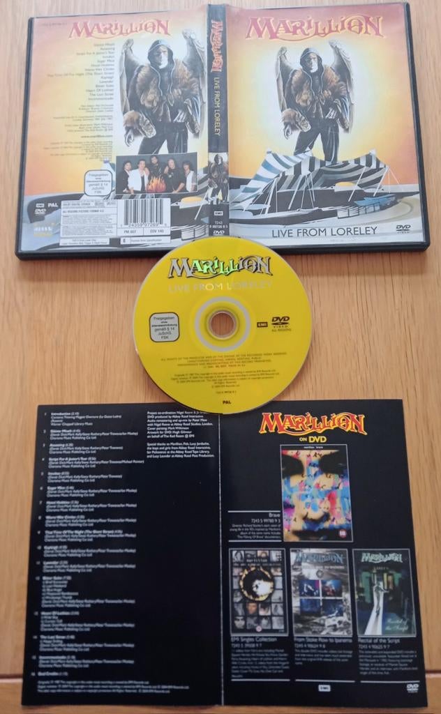 Marillion Live From Loreley DVD,  Fish 1987, Ophalen of Verzenden