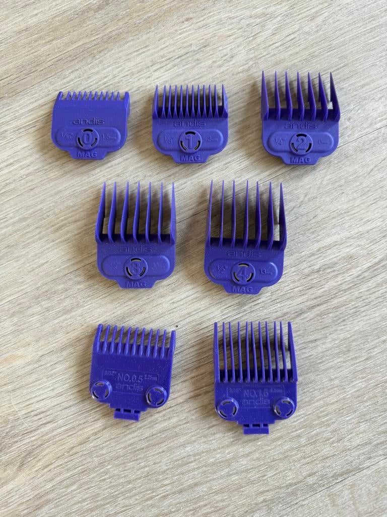 Andis magnetic guards, Ophalen of Verzenden, Zo goed als nieuw