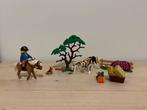 Playmobil Paddock met paardenfamilie - 5227, Ophalen, Zo goed als nieuw, Complete set