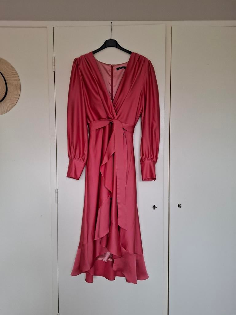 Prachtige, roze Swing jurk, Kleding | Dames, Gelegenheidskleding, Maat 38/40 (M), Galajurk, Nieuw, Ophalen of Verzenden