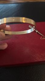 Cartier love bangle maat 17 klassiek model, Ophalen of Verzenden, Zo goed als nieuw, Goud