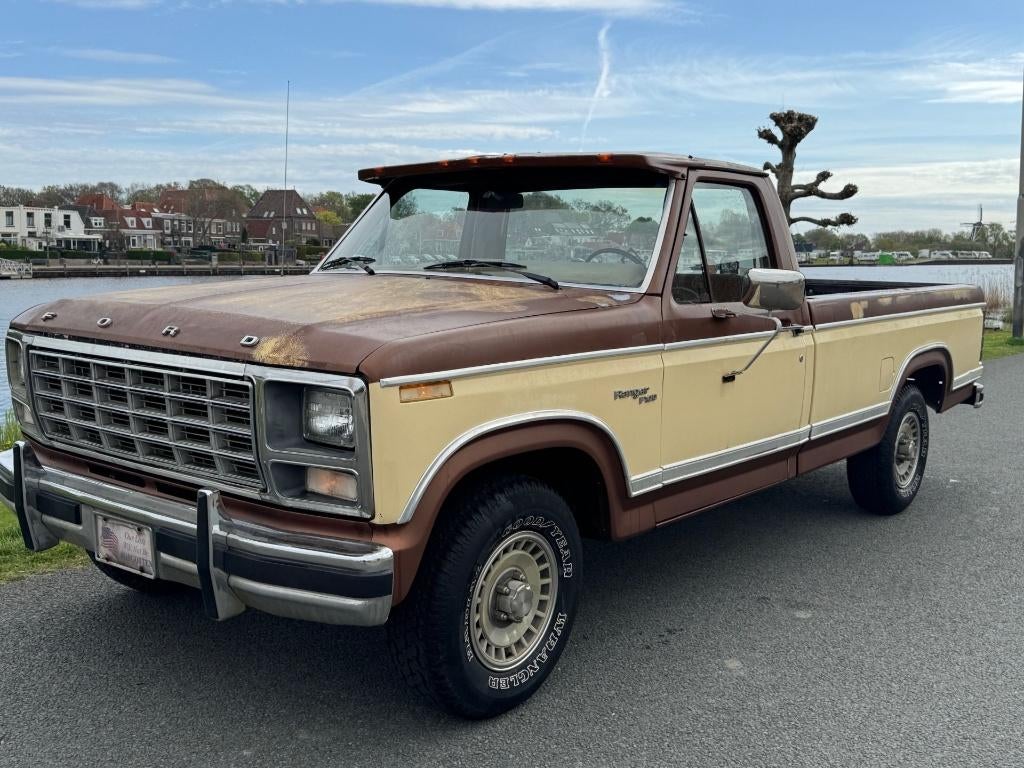 Ford F150 xlt v8 pick up patina truck, Auto's, Oldtimers, Automaat, Achterwielaandrijving, 5000 cc, Bruin