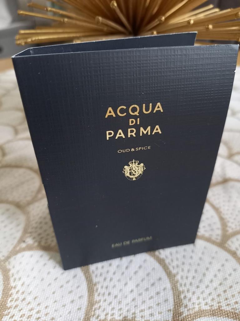 Proefje Acqua di Parma Oud & Spice, Ophalen of Verzenden, Nieuw