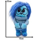 Nieuw !  Inside Out Verdriet / Sadness knuffel pop. 22 cm, Ophalen of Verzenden, Nieuw, Overige typen