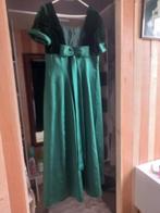Vintage Groene Galajurk - Billerkoff - Maat 16, Kleding | Dames, Gelegenheidskleding, Ophalen, Galajurk, Billerkoff, Maat 46/48 (XL) of groter