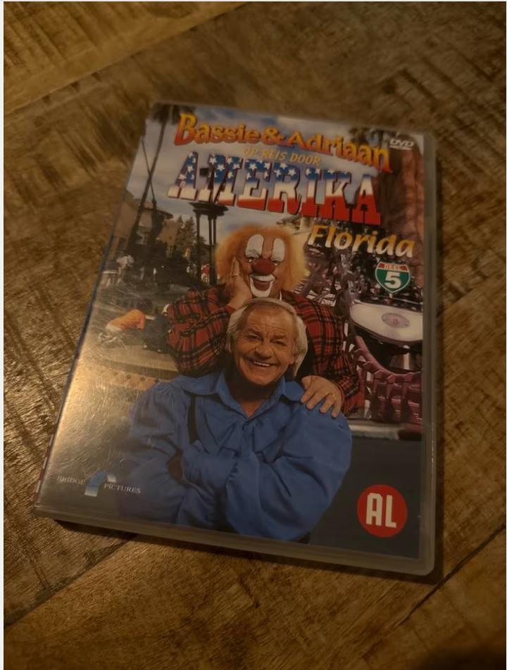 Bassie & Adriaan - Op Reis door Amerika (Florida deel 5) DVD, Cd's en Dvd's, Dvd's | Kinderen en Jeugd, Gebruikt, Film, Avontuur