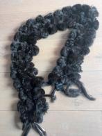 2 Konijnenbont Sjaals - donker grijs en bruin, Ophalen of Verzenden, Nieuw, Maat 46/48 (XL) of groter, Sjaal