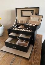 Sieradendoos XL LifeGoods, Ophalen of Verzenden, Nieuw, Zwart, Met spiegeltje(s)