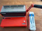 A4-PB Bindmachine met plastic ringen, Diversen, Ophalen, Gebruikt